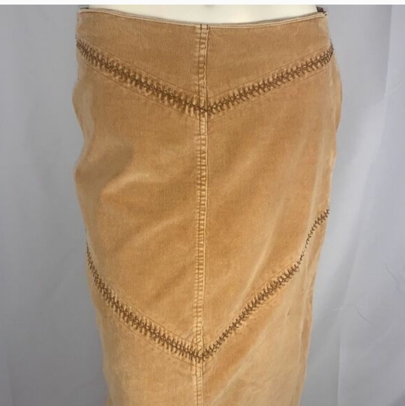 St. John's Bay Women's Maxi Skirt in Tan - Picture 6 of 7